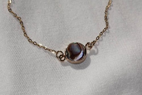 Abalone Shell Braclet - gold