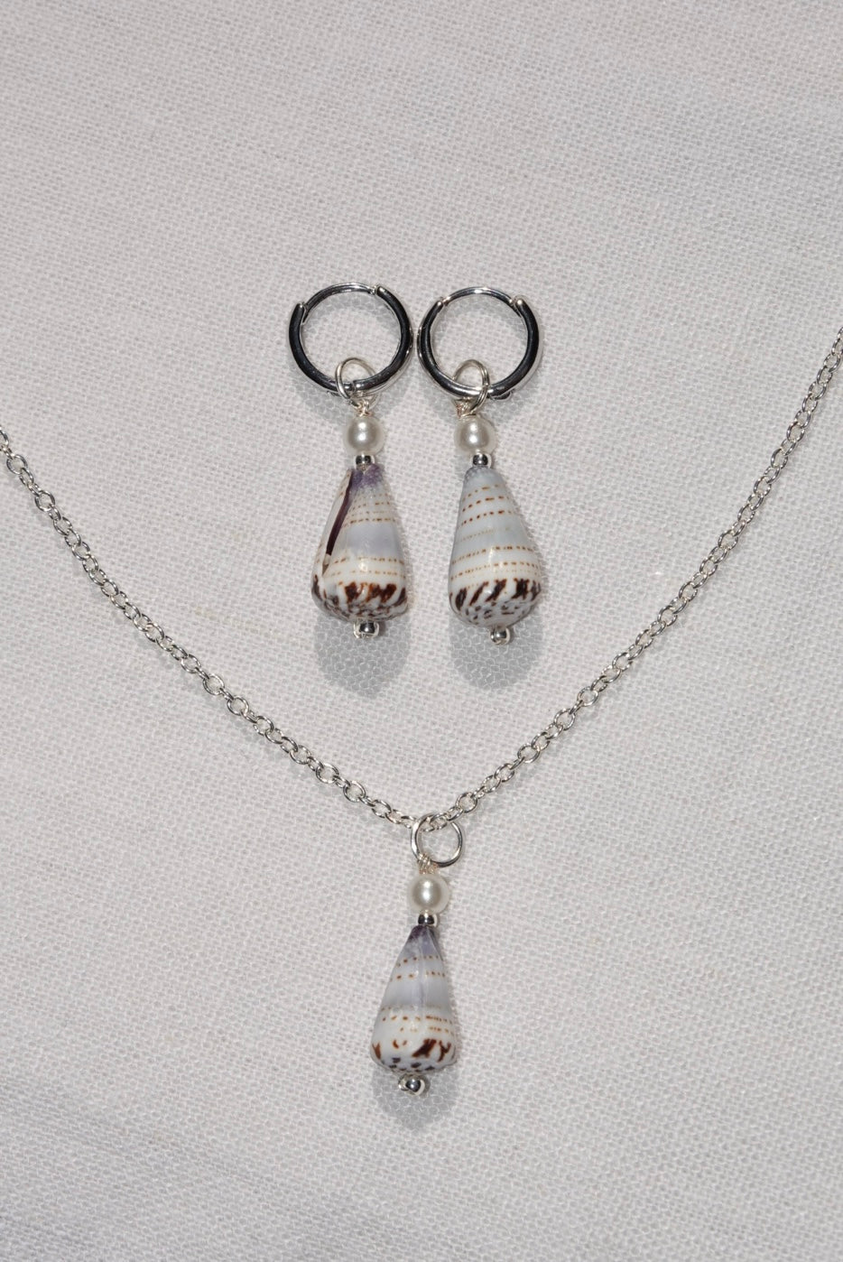 Blue Cone Shell Necklace