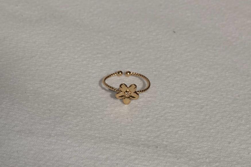 Flower Fingerring - gold