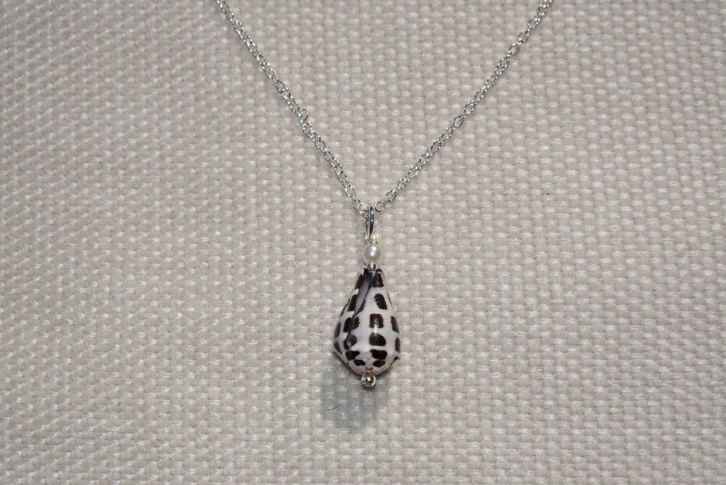 Hebrew Cone Shell Necklace ~ silber
