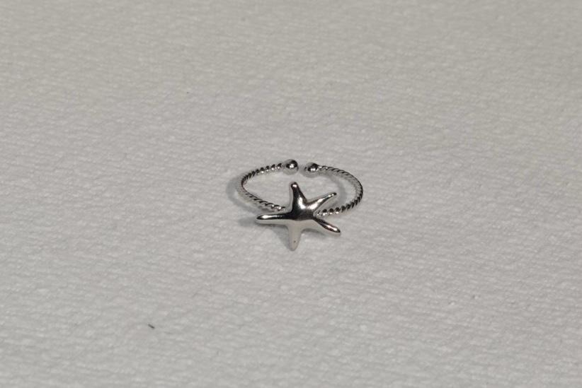 Seastar Fingerring - silver